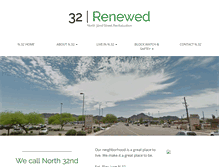 Tablet Screenshot of 32renewed.com